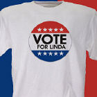 Vote Personalized T-Shirt